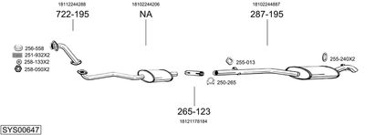 BOSAL SYS00647