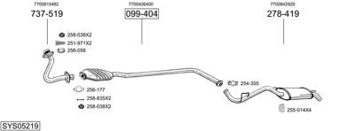 BOSAL SYS05219