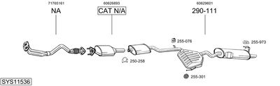 BOSAL SYS11536