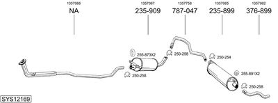BOSAL SYS12169