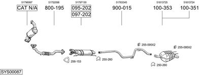 BOSAL SYS00087