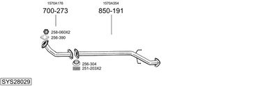 BOSAL SYS28029