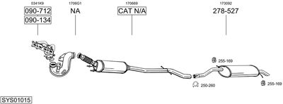 BOSAL SYS01015
