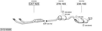 BOSAL SYS16588