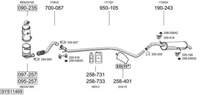 BOSAL SYS11469