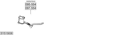 BOSAL SYS15838