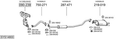 BOSAL SYS14800