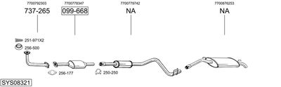 BOSAL SYS08321