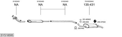 BOSAL SYS18595