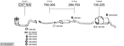 BOSAL SYS05097
