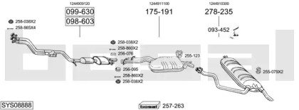 BOSAL SYS08888