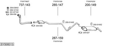 BOSAL SYS08313