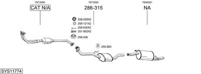 BOSAL SYS11774
