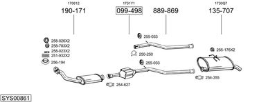 BOSAL SYS00861