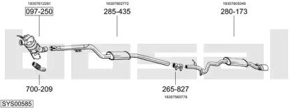 BOSAL SYS00585