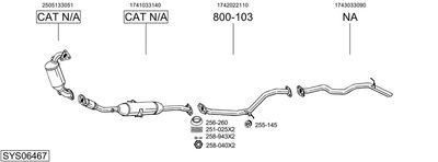 BOSAL SYS06467