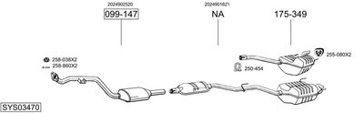 BOSAL SYS03470