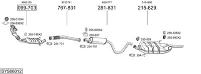 BOSAL SYS06012