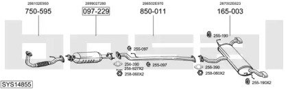 BOSAL SYS14855