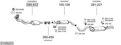 BOSAL SYS06253