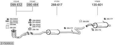 BOSAL SYS00933