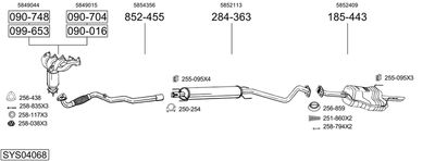 BOSAL SYS04068