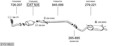 BOSAL SYS10623