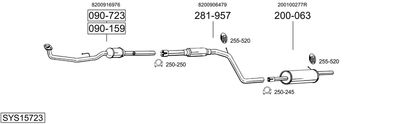 BOSAL SYS15723