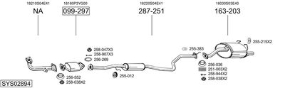 BOSAL SYS02894