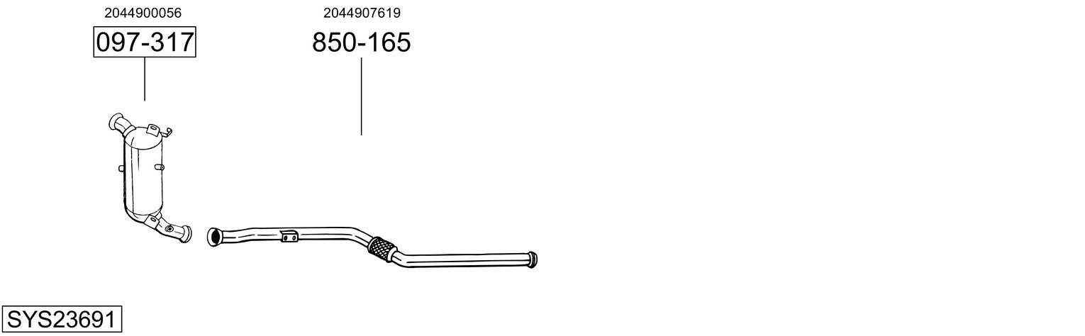 BOSAL SYS23691