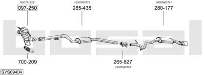 BOSAL SYS09404
