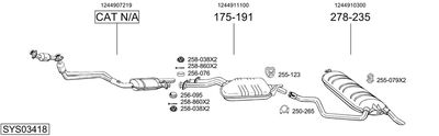 BOSAL SYS03418