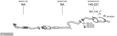 BOSAL SYS20530 BOSAL SYS20530