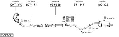 BOSAL SYS00072