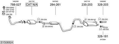 BOSAL SYS06924