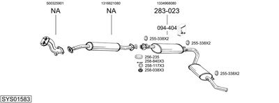 BOSAL SYS01583