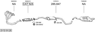 BOSAL SYS19128 BOSAL SYS19128