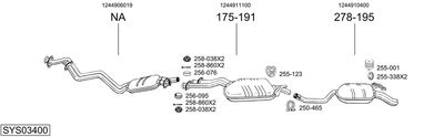 BOSAL SYS03400