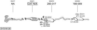 BOSAL SYS18130