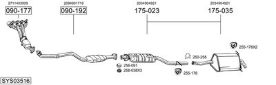 BOSAL SYS03516