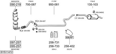 BOSAL SYS11472