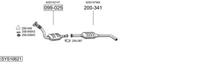 BOSAL SYS10621
