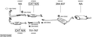 BOSAL SYS21049