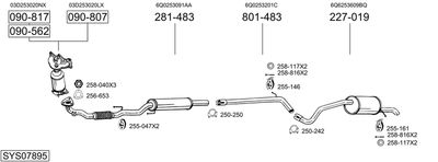 BOSAL SYS07895