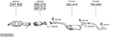 BOSAL SYS07034