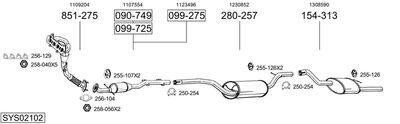 BOSAL SYS02102