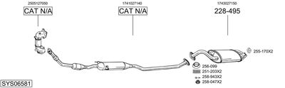 BOSAL SYS06581