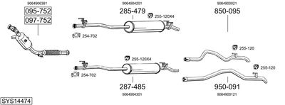 BOSAL SYS14474