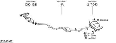 BOSAL SYS10937