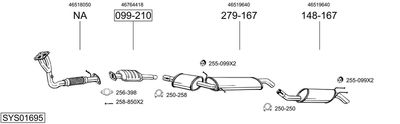 BOSAL SYS01695